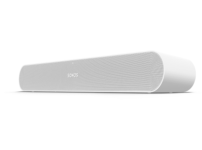 Barra de sonido - Sonos Ray, WiFi, AirPlay 2, Control táctil, Luces LED, Blanco