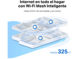 Sistema WiFi Mesh - Mercusys HALO H30G (3-PACK), 1.3 Gbit/s, MU-MIMO, Doble banda, Blanco