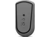 Ratón inalámbrico - Lenovo 600 Bluetooth Silent Mouse, Sensor óptico azul, Ambidiestro, 2400 DPI, Gris