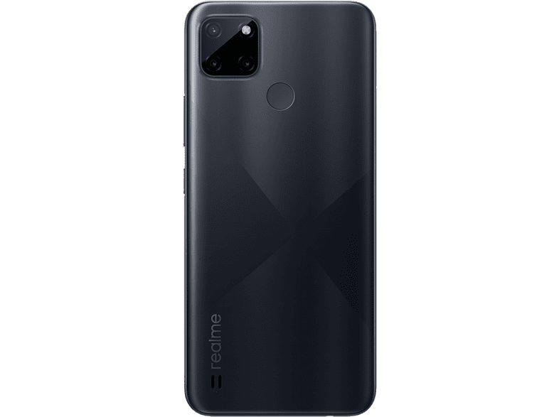 Móvil - realme C21Y, Cross Black, 64 GB, 4 GB RAM, 6.5 HD+, UNISOC T610, 5000 mAh, Android 11