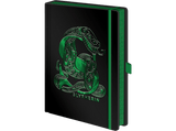 Libreta – Sherwood Harry Potter: Slytherin, A5 Premium, Papel, Tapa dura, Negro/Verde