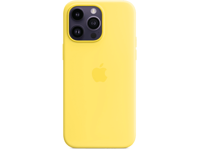 APPLE funda de silicona con MagSafe para el iPhone 14 Pro Max, Amarillo canario
