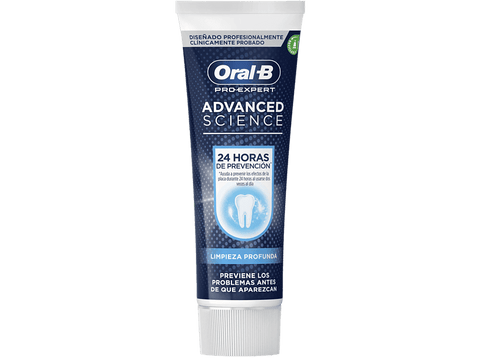 Accesorio dental - Oral-B Advanced Science, Limpieza Profunda, Pasta Dentífrica, Sabor hierbabuena, 75 ml