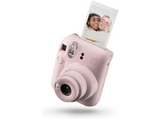 Cámara instantánea - Fujifilm Instax Mini 12, 62× 46 mm, Flash, Rosa pastel