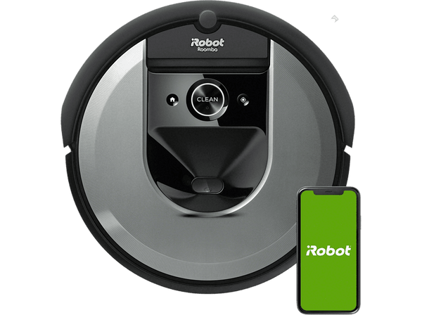 Robot aspirador - iRobot Roomba i7150, WiFi, Alta potencia de succión, Memoriza, Mapea y se adapta, Mascotas
