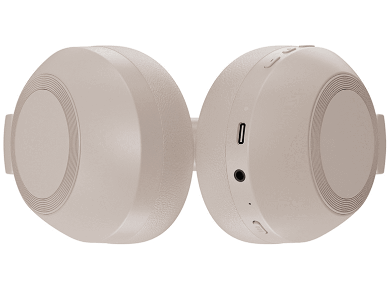 Auriculares inalámbricos - Vieta Pro Way 3, Dual Pairing, Gaming Mode, Doble plegado, 50 hs, Blanco