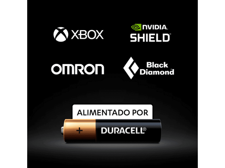 Pilas AAA - Duracell Optimum, 4 Unidades, 1.5 V LR03 / LR3 MX2400, Negro