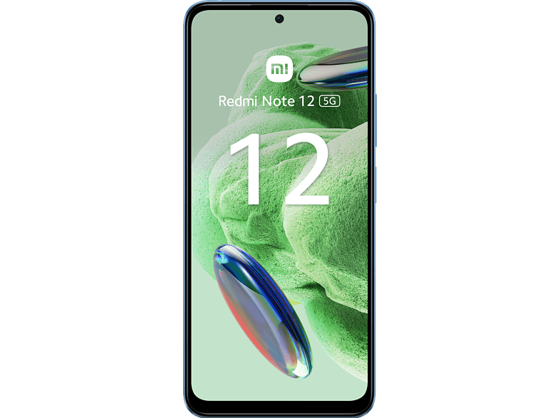 Móvil - Xiaomi Redmi Note 12 5G, Azul, 128 GB, 4 GB RAM, 6.67 AMOLED FHD+ 120Hz, Qualcomm Snapdragon® 4 Gen 1 - 2,2 Ghz, 5000 mAh, Android