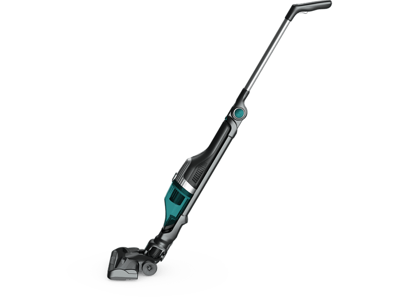 Aspirador escoba - Rowenta RH1239WO X-Trem Compact, 2 en 1, 40 min, 0.4 L, Multisuperficie, Flexible, Azul