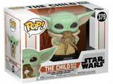 Figura - Funko Pop! The Child with Frog, The Mandalorian (Star Wars)