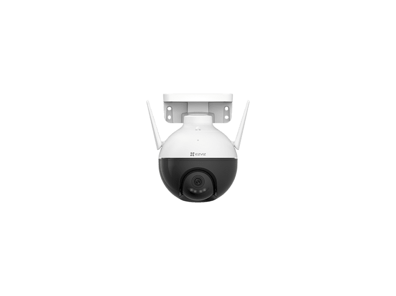Cámara de vigilancia IP - Ezviz C8W, 2K, 1/2.7” CMOS, Función de visión nocturna, Rotación 360°, Detector de movimiento, Blanco