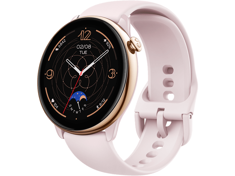 Smartwatch - Amazfit GTR Mini, 20 mm, BioTracker 3.0™, GPS, Bluetooth, AMOLED, Batería 14 días, Misty Pink