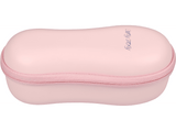 Funda - NK CPER32001, Para Satisfyer Pro2, Poliuretano, Con cremallera, Rosa y blanco