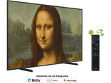TV QLED 55 - Samsung The Frame QE55LS03BAUXXC, QLED 4K, Procesador QLED 4K, Smart TV, Negro