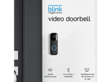 Videotimbre - Amazon Blink Video Doorbell, Inalámbrico, HD, Alexa integrada, Visión nocturna, Audio bidireccional, Negro