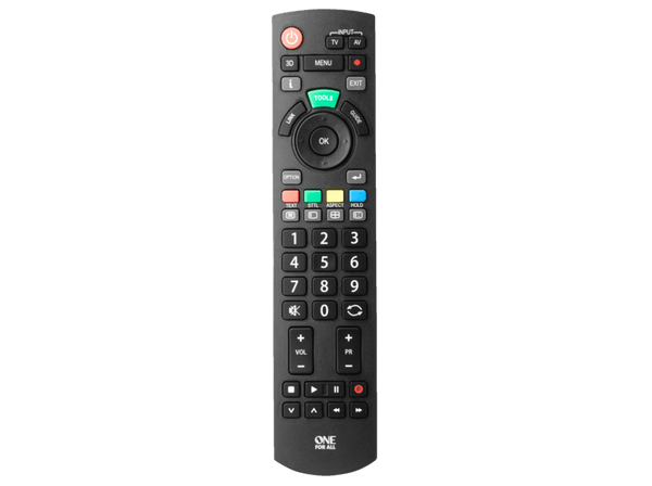 Mando a distancia - One For All URC1914, Para televisores Panasonic