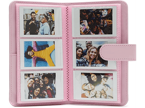 Álbum de fotos - Fujifilm Instax Mini, Para fotos de cámara instantánea, 180 fotos, Blossom Pink