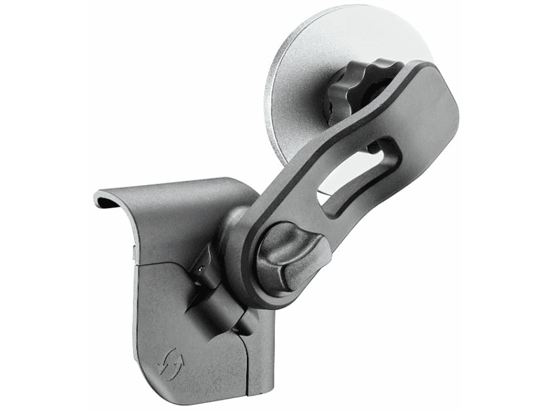 Soporte de móvil para coche - CellularLine Mag Sreen, Para Tesla, Giratorio 360°, MagSafe, Universal, Negro