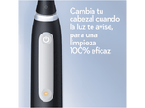 Cepillo eléctrico - Oral-B iO 4S, Con 1 Cabezal Y 1 Estuche De Viaje, Diseñado Por Braun, Negro