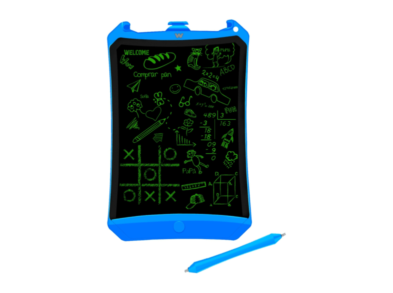 Pizarra Electrónica - Woxter Smart Pad 90, 9”, Cristal líquido, Lápiz incluido, Azul