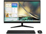 All in one - Acer Aspire C24-1700, 23.8 Full HD, Intel® Core™ i5-1235U, 16GB RAM, 512GB SSD, Iris® Xe Graphics, Sin sistema operativo, Black