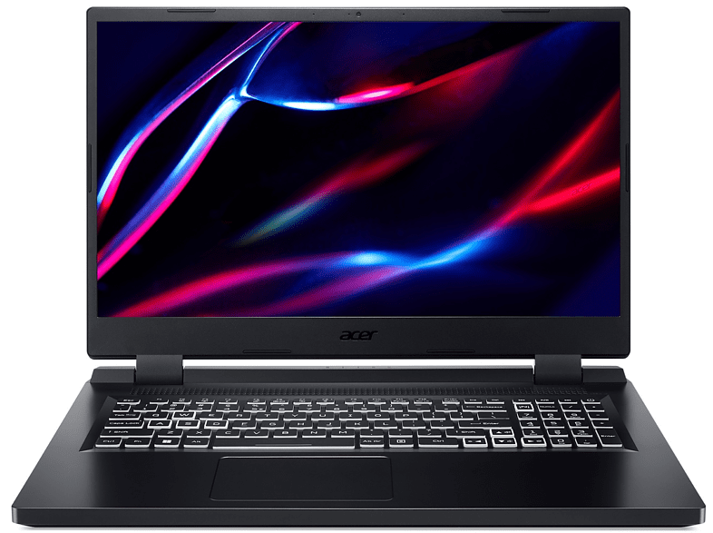 Portátil gaming - Acer AN517-55-75RS, 17.3 Full HD, Intel® Core™ i7-12700H, 16GB RAM, 512GB SSD, GeForce RTX™ 3060, Sin sistema operativo