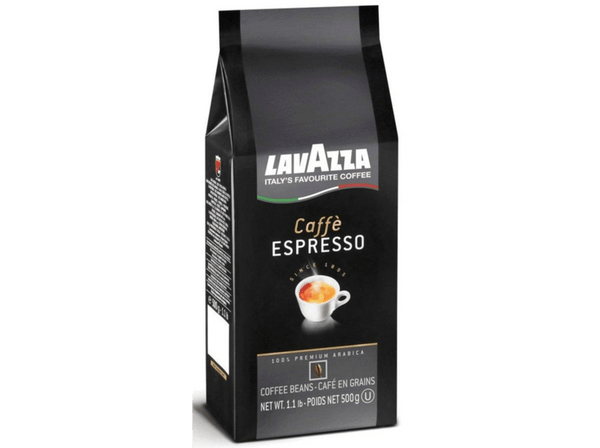 Café en grano - Lavazza Espresso Café en grano con sabor espresso de 500g