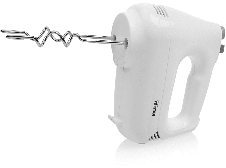 Amasadora de mano - Tristar MX-4202, 200 W, 6 Velocidades, Blanco