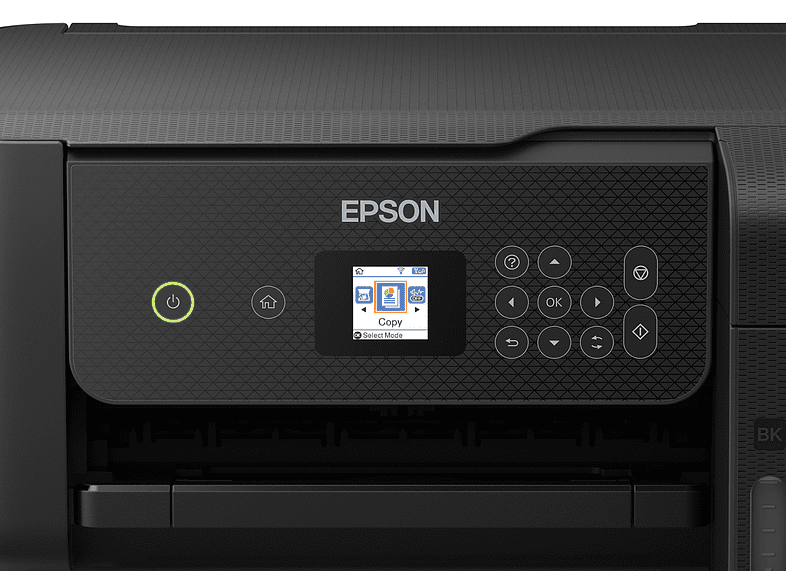 Impresora multifunción - Epson EcoTank ET-2821, 33 ppm B/N, 15 ppm Color, 5760 x 1440 ppp, Sin Cartucho, Negro
