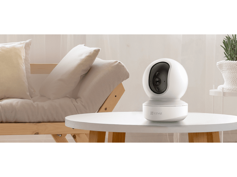 Cámara de vigilancia IP - Ezviz CS-TY1-B0-1G2WF, CMOS, FHD, Obturador autoadaptativo, M12, Blanco