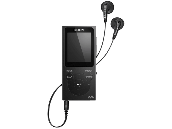 Reproductor MP4 - Sony Walkman NW-E394B, 8GB, Negro