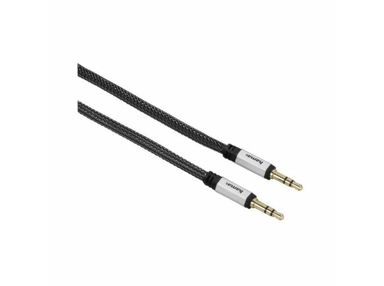 Cable audio - Hama 00056525, Jack 3.5 mm, Estéreo