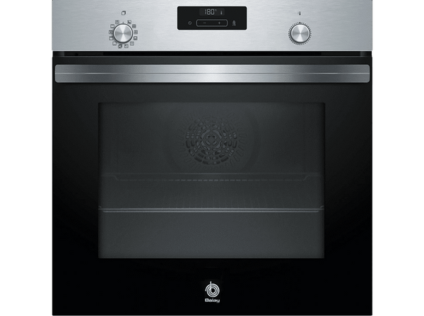 Horno - Balay 3HB4841X2, 71 l, Multifunción, Integrable,  Pirolítico + Hidrolítico, 59.50 cm, Inox