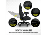 Silla gaming - Corsair TC200, Reposabrazos 4D, Carga máxima 121 kg, Negro