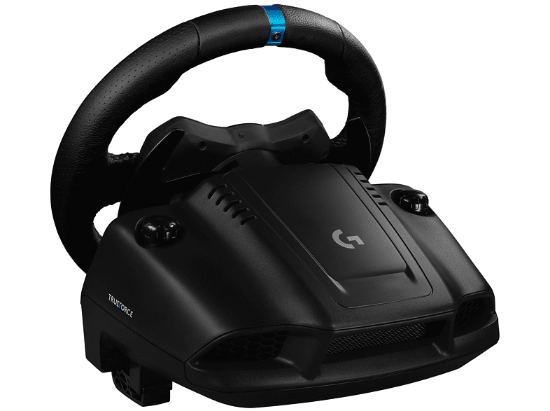 Volante - Logitech G923, Para PS5, PS4, PC, Pedales, Escala 1:1, USB, LED, Trueforce, Negro