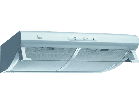 Campana - Teka, 40465531 C 6420 W, Convencional, Blanco, 60cm ancho, 375 m³/h, 3 velocidades