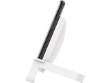 Cargador inalámbrico - Belkin Boost↑Charge™, Con Soporte, 10 W, Quick Charge 3.0, Luz LED, Blanco