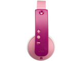 Auriculares inalámbricos - JVC HA-KD10W-PE, De diadema, Bluetooth 5.0, Para niños, Rosa