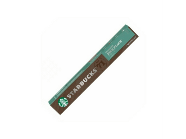 Cápsulas monodosis - Starbucks Pike Place Roast, 10 cápsulas, Compatibles con Nespresso
