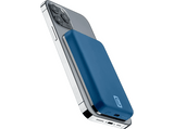 PowerBank - CellularLine MAG 5000, Para Apple, 18 W, MagSafe, USB - C, Azul