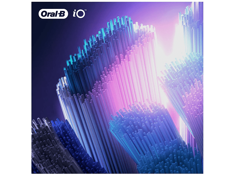 Recambio para cepillo dental - Oral-B iO Ultimate Clean Black, Cabezales De Recambio, Pack De 2 Unidades