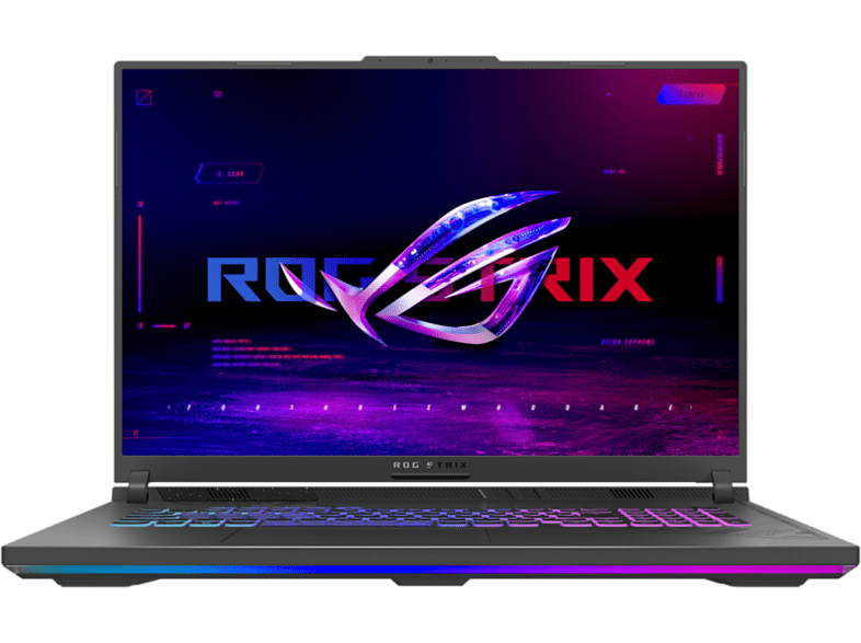 Portátil gaming - ASUS ROG Strix G18 G814JI-N6004,18 WQXGA, Intel® Core™ i9-13980HX, 32GB RAM, 1TB SSD, RTX™ 4070, Sin sistema operativo