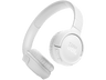 Auriculares inalámbricos - JBL Tune 520BT, Bluetooth 5.3, Autonomía 57 horas, Plegables, Blanco