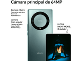 Móvil - Honor Magic5 Lite 5G, Midnight Black, 128GB, 6GB RAM, 6.67 Full HD+, Qualcomm® Snapdragon® 695, 5100 mAh, Android 12