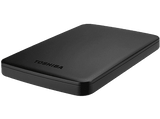 Disco duro 2 TB - Toshiba Canvio Basics, 2.5 pulgadas, SuperSpeed, USB 3.0, Negro