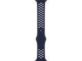 Apple Watch Nike Sport Band, 41 mm, Fluoroelastómero ultraligero, Azul marino noche/Azul marino místico
