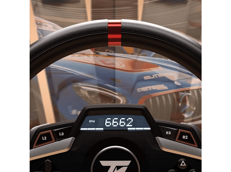 Volante - Thrustmaster T248, Con pedales, Dynamic Force Feedback, 4 Modos de presión, PS4
