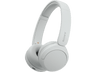 Auriculares inalámbricos - Sony WH-CH520, Bluetooth, 50 horas de autonomía, Carga rápida, 360 Audio, Conexión multipunto, Casco estilo diadema, Blanco