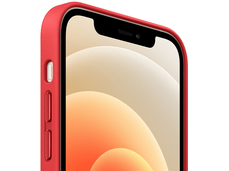 Funda - Apple funda de piel con MagSafe para el iPhone 12 mini, (PRODUCT)RED