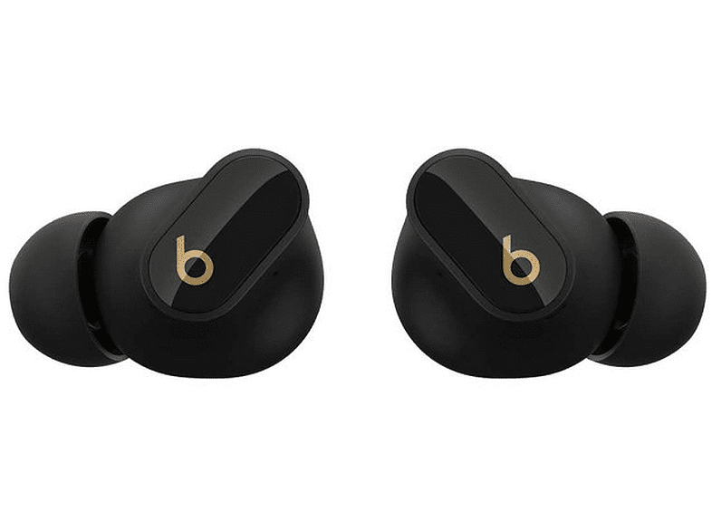 Apple Beats Studio Buds + (2023), Auriculares True Wireless, Cancelación de Ruido, Apple, Android, Negro / Oro